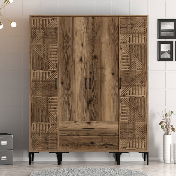 Hanah Home Kumsal PTP - Walnut
